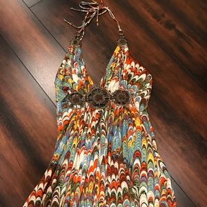 Sky halter top! Size Medium!